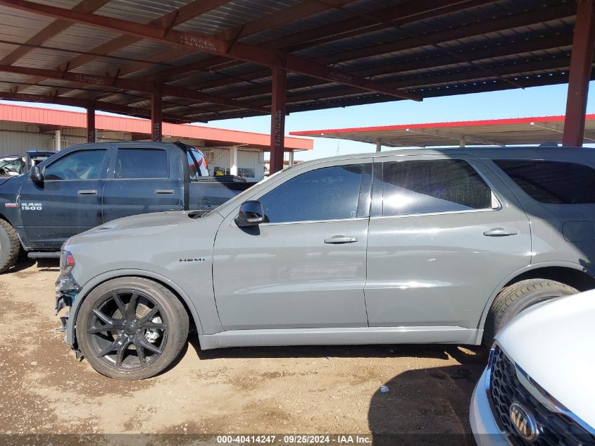 2020 Dodge Durango R/T Rwd VIN: 1C4SDHCT8LC123971 Lot: 40414247