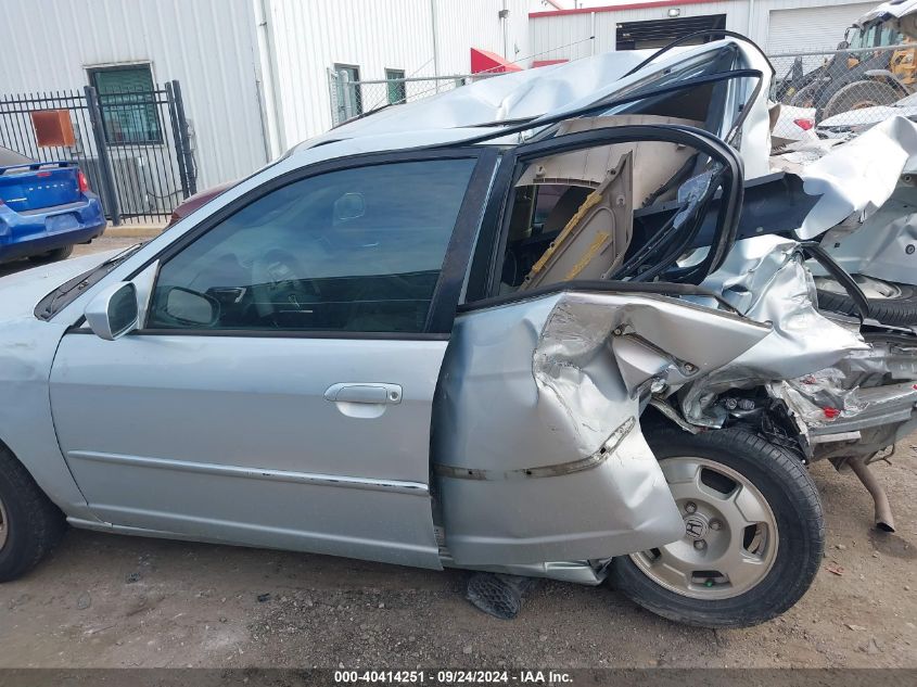 2003 Honda Civic Hybrid VIN: JHMES96623S001724 Lot: 40414251