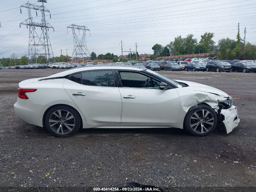 2017 Nissan Maxima 3.5 Platinum VIN: 1N4AA6AP6HC377240 Lot: 40414254