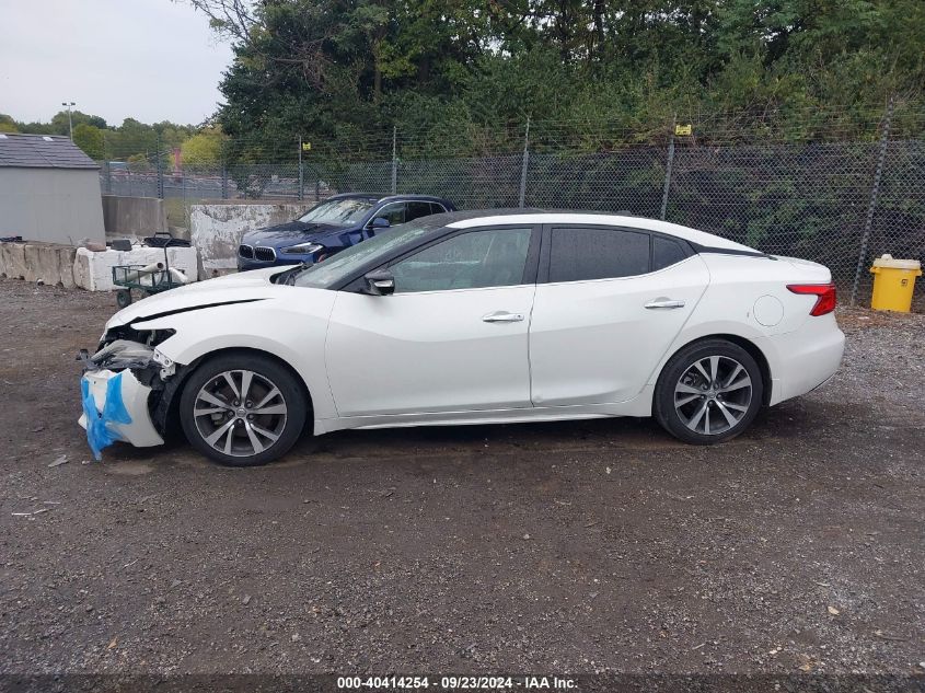 2017 Nissan Maxima 3.5 Platinum VIN: 1N4AA6AP6HC377240 Lot: 40414254