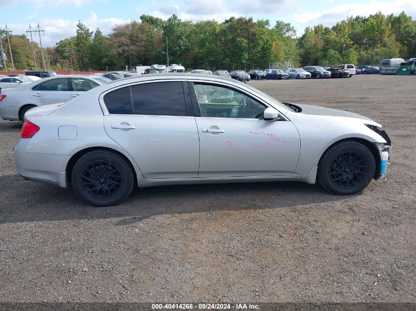 2013 Infiniti G37X VIN: JN1CV6AR4DM763784 Lot: 40414268