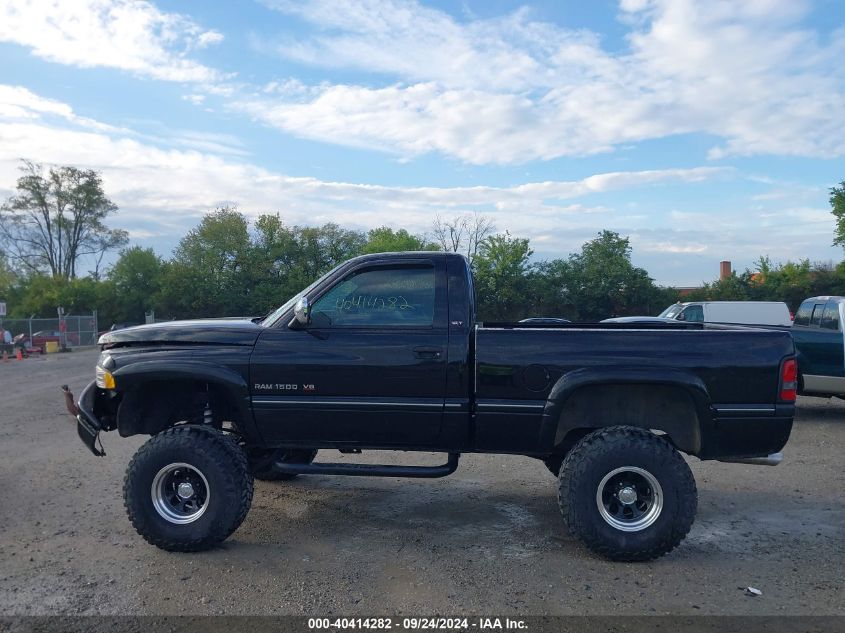 1996 Dodge Ram 1500 VIN: 1B7HF16Y2TS696406 Lot: 40414282