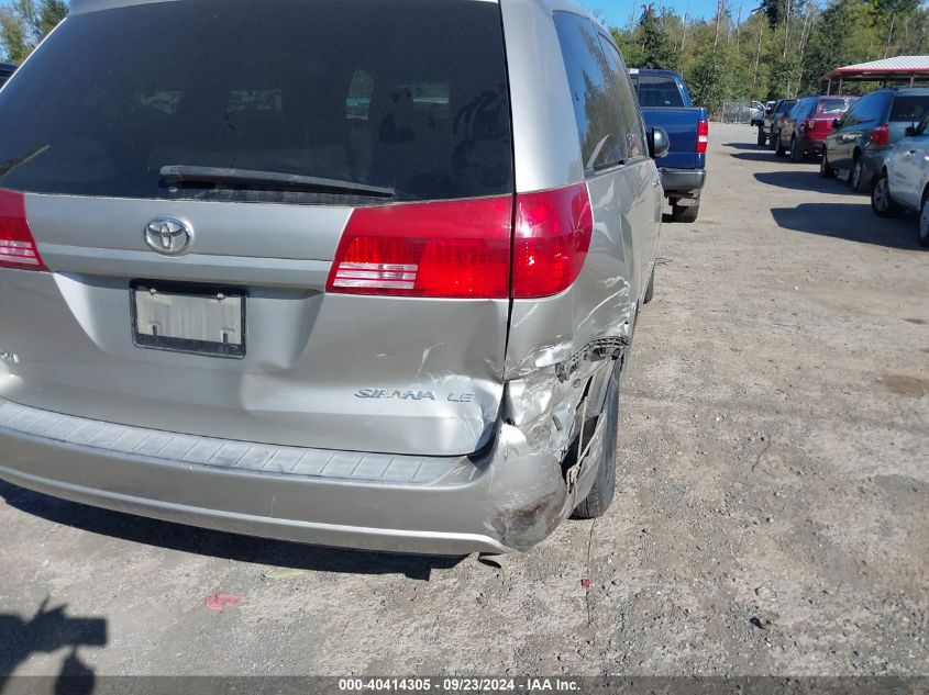 5TDZA23C14S209398 2004 Toyota Sienna Le