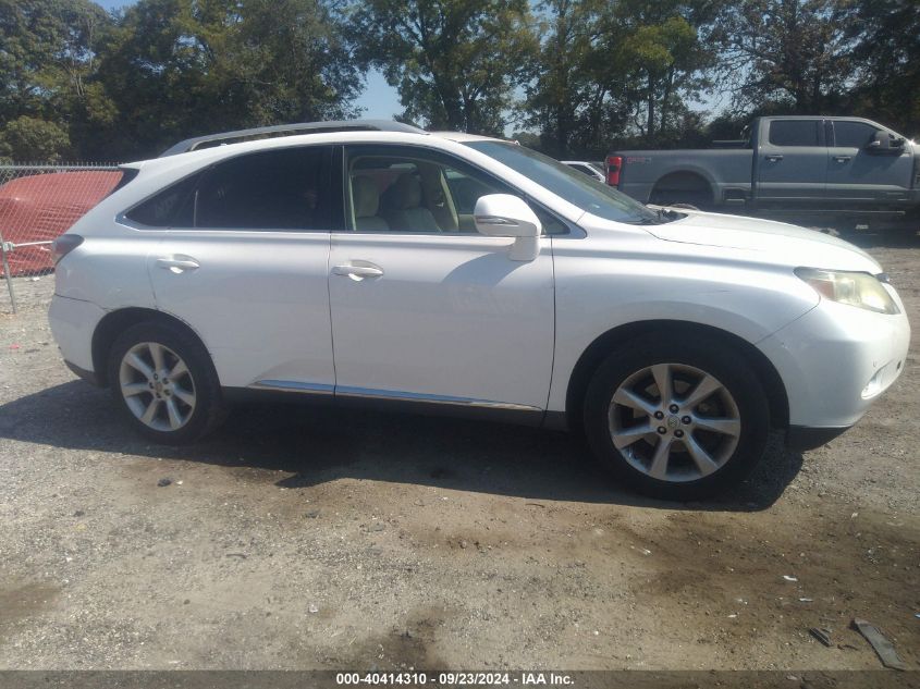 2010 Lexus Rx 350 VIN: 2T2ZK1BAXAC020062 Lot: 40414310