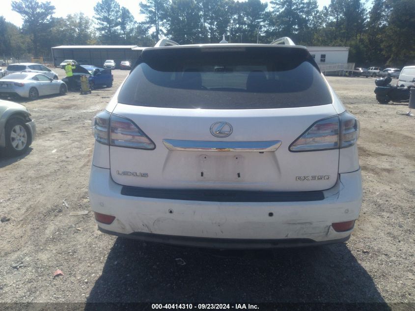 2010 Lexus Rx 350 VIN: 2T2ZK1BAXAC020062 Lot: 40414310