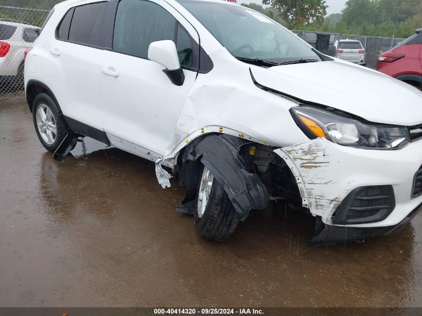 2020 Chevrolet Trax Fwd Ls VIN: KL7CJKSB9LB023738 Lot: 40414320