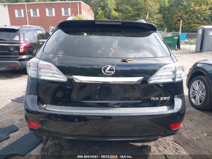 2012 Lexus Rx 350 VIN: 2T2BK1BA3CC149202 Lot: 40414341