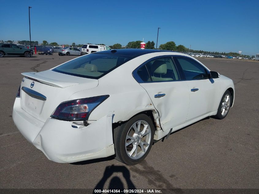 1N4AA5AP6EC913805 2014 Nissan Maxima S/Sv