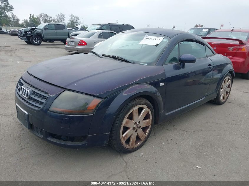 2003 Audi Tt 1.8L VIN: TRUWT28N931020300 Lot: 40414372