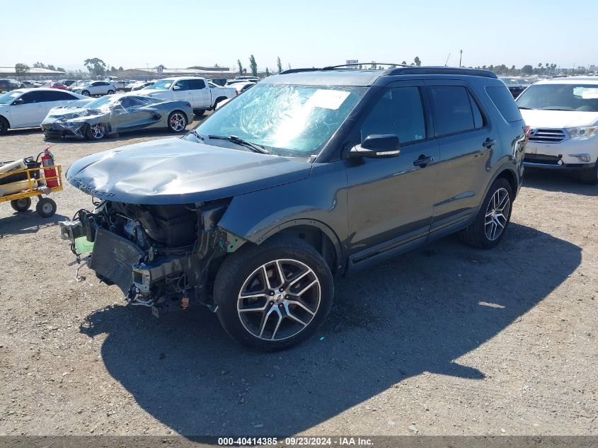 1FM5K8GT4KGA72968 2019 FORD EXPLORER - Image 2