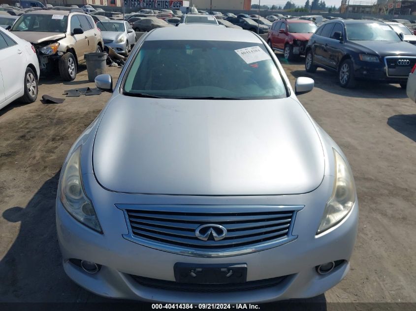 2011 Infiniti G37 Journey VIN: JN1CV6AP5BM502918 Lot: 40414384