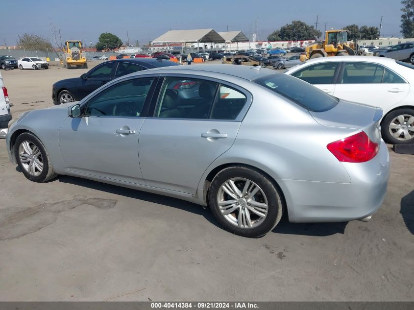 2011 Infiniti G37 Journey VIN: JN1CV6AP5BM502918 Lot: 40414384