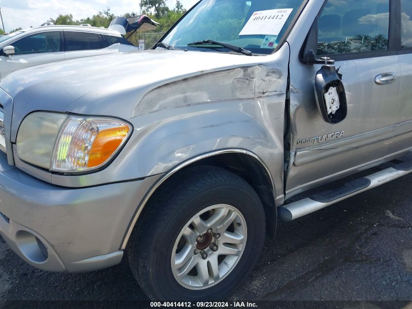 2006 Toyota Tundra Sr5 V8 VIN: 5TBET34176S551428 Lot: 40414412