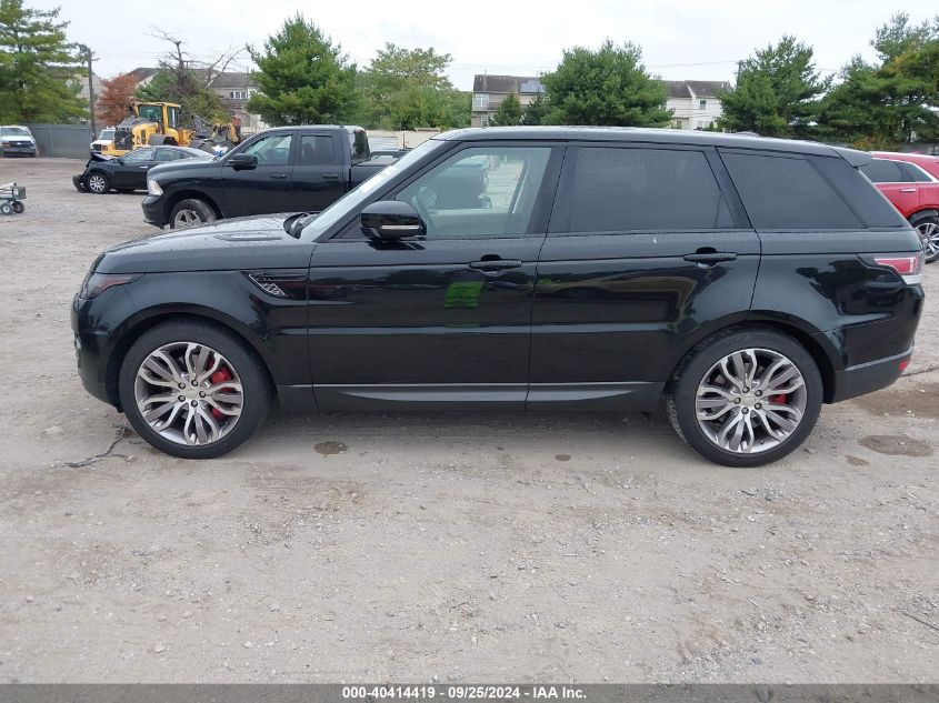 2015 Land Rover Range Rover Sport 5.0L V8 Supercharged VIN: SALWR2TF1FA509019 Lot: 40414419