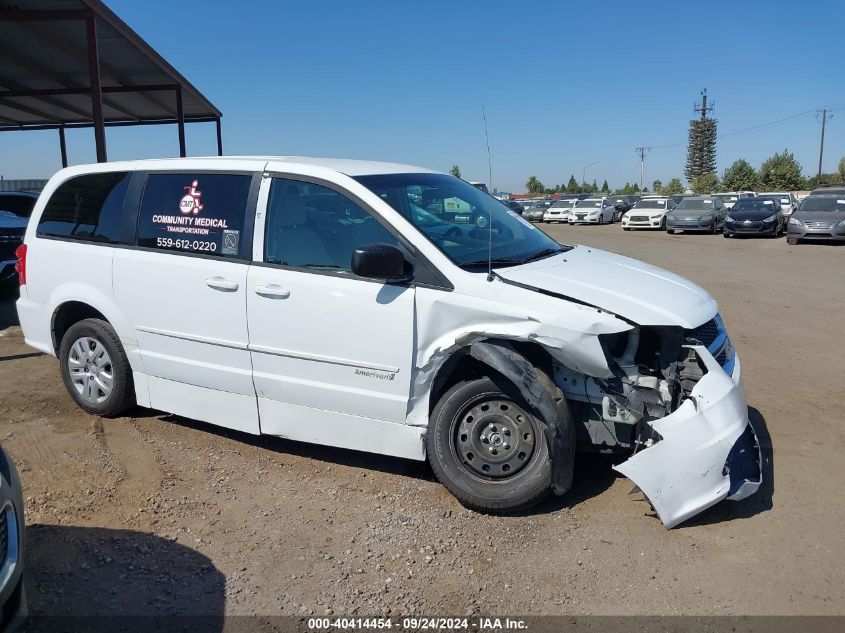 2015 Dodge Grand Caravan Se VIN: 2C7WDGBG7FR568524 Lot: 40414454