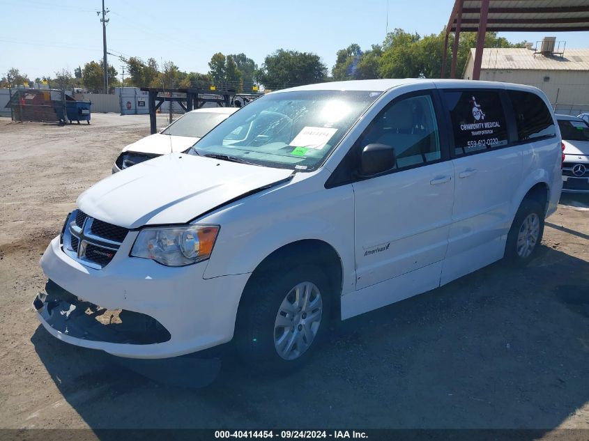 2015 Dodge Grand Caravan Se VIN: 2C7WDGBG7FR568524 Lot: 40414454