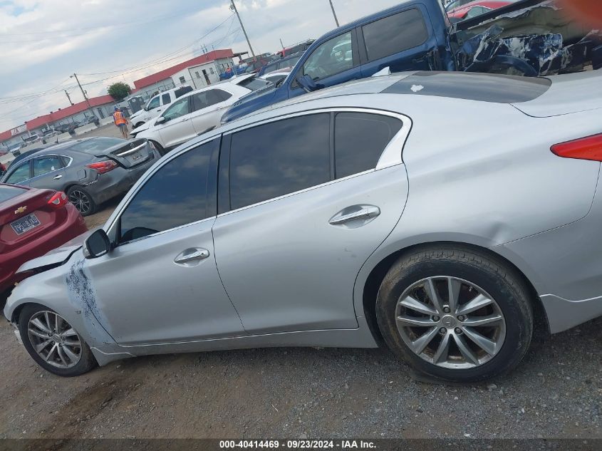 2014 Infiniti Q50 Premium/Sport VIN: JN1BV7AP7EM681596 Lot: 40414469