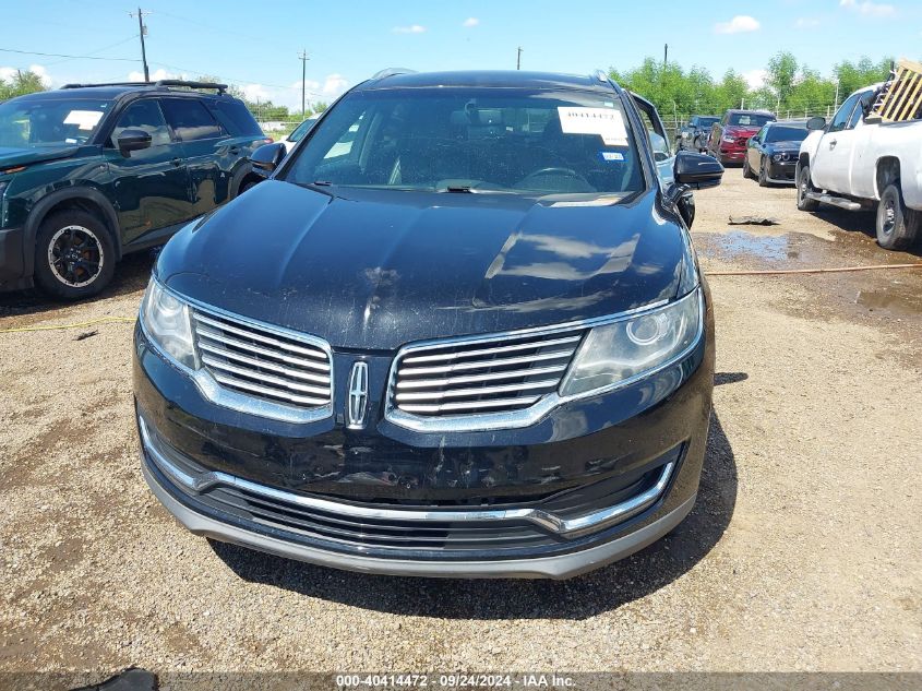 2016 Lincoln Mkx Select VIN: 2LMTJ6KR8GBL50381 Lot: 40414472