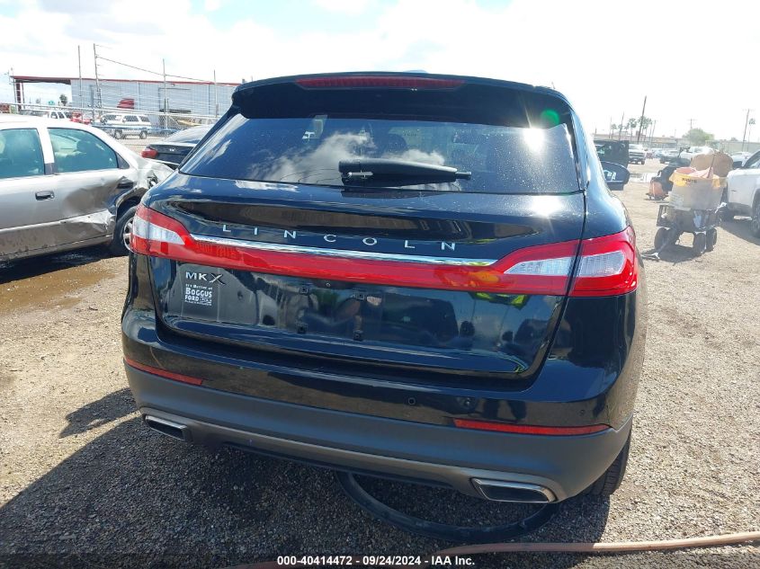 2016 Lincoln Mkx Select VIN: 2LMTJ6KR8GBL50381 Lot: 40414472