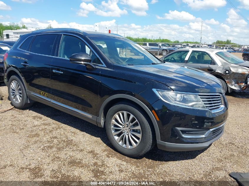 VIN 2LMTJ6KR8GBL50381 2016 Lincoln MKX, Select no.1