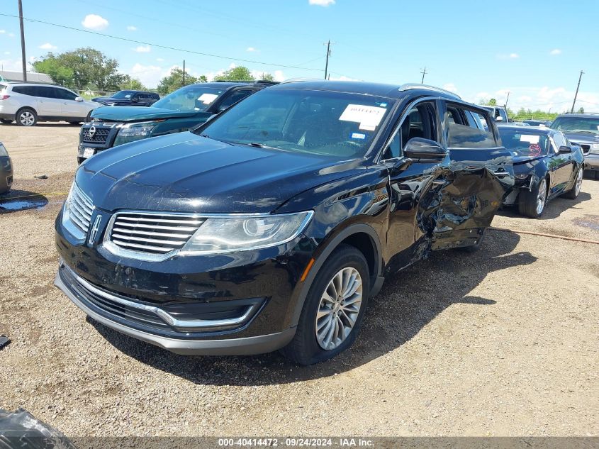 VIN 2LMTJ6KR8GBL50381 2016 Lincoln MKX, Select no.2