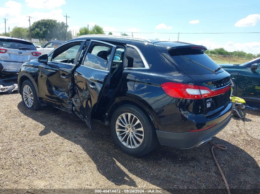 VIN 2LMTJ6KR8GBL50381 2016 Lincoln MKX, Select no.3