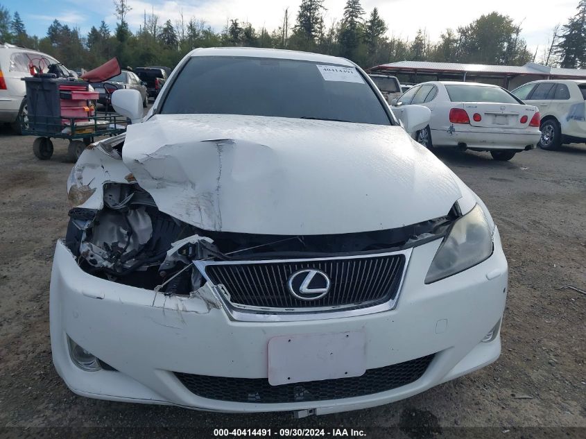 2008 Lexus Is 250 250 VIN: JTHBK262285057501 Lot: 40414491