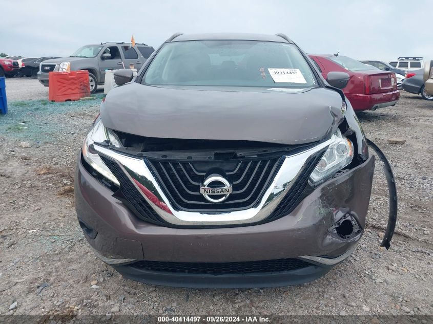 2016 Nissan Murano Sv VIN: 5N1AZ2MH8GN156365 Lot: 40414497