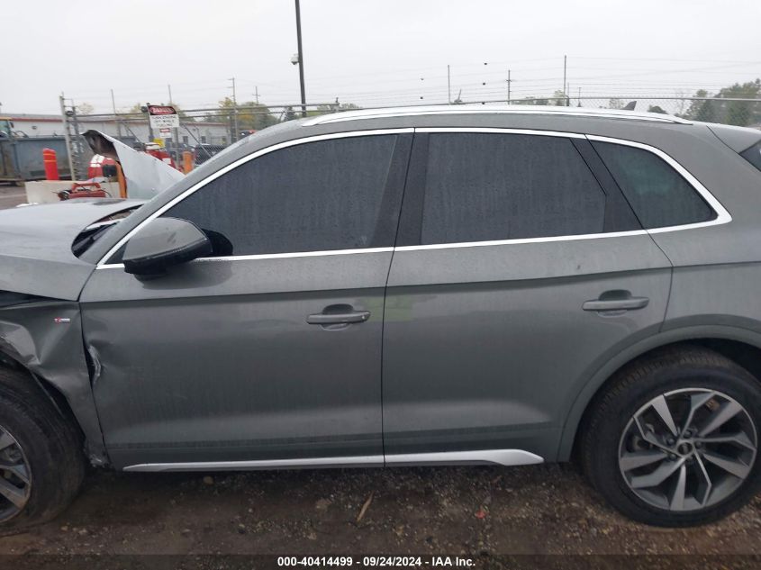 2023 Audi Q5 Premium 45 VIN: WA1GAAFY3P2170702 Lot: 40414499