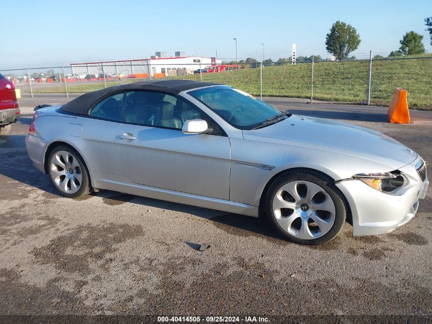 WBAEK73424B321438 2004 BMW 645Ci