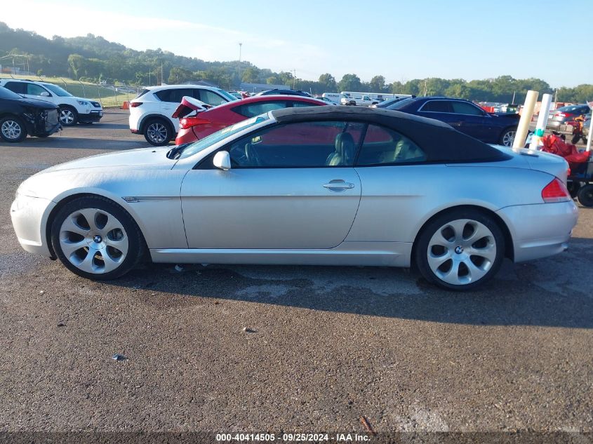 WBAEK73424B321438 2004 BMW 645Ci