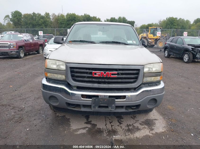 2007 GMC Sierra 1500 Classic Work Truck VIN: 1GTEK14V87E173483 Lot: 40413251