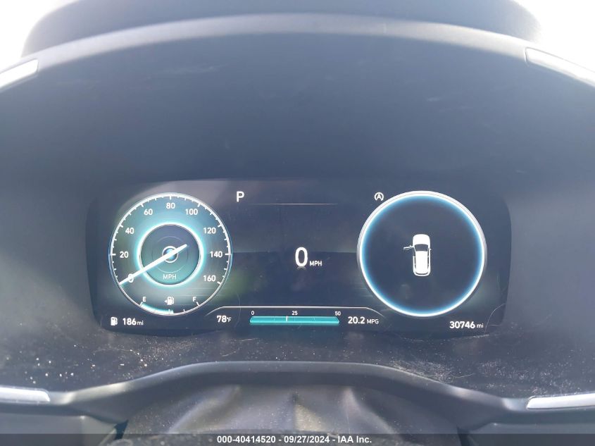 2021 HYUNDAI SANTA FE 2.5L I-4 DI, DOHC, V(VIN: 5NMS34AJ8MH322339