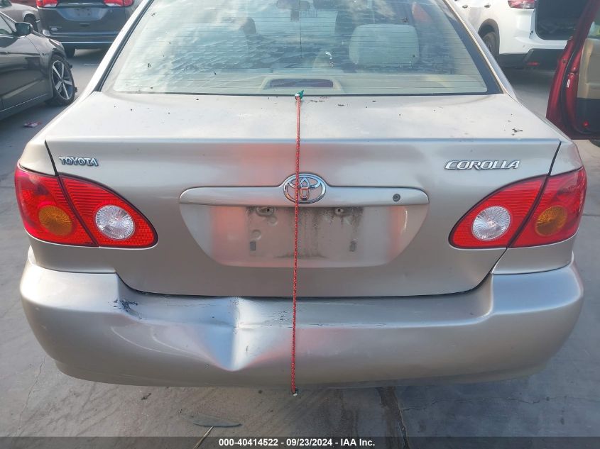 2004 Toyota Corolla Ce VIN: 1NXBR32EX4Z303709 Lot: 40414522