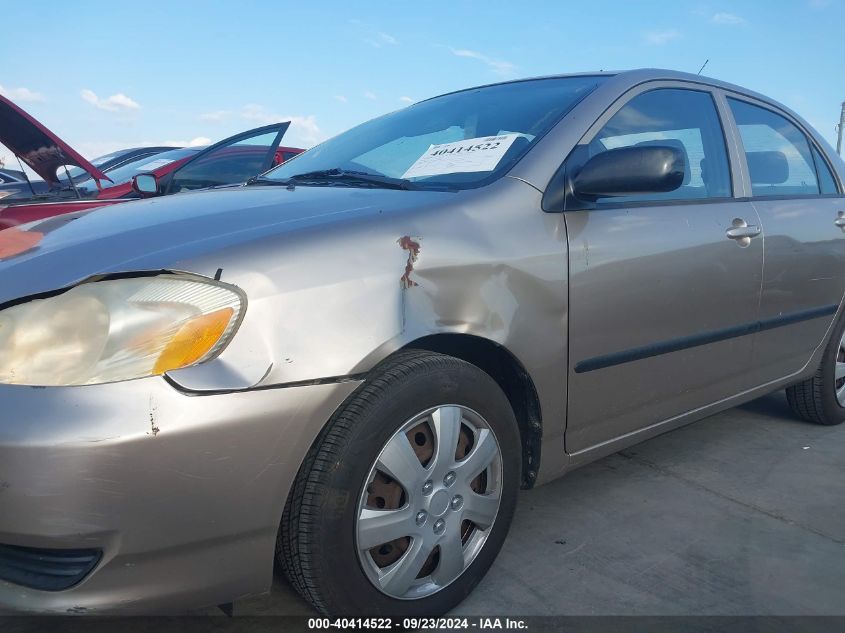 2004 Toyota Corolla Ce VIN: 1NXBR32EX4Z303709 Lot: 40414522