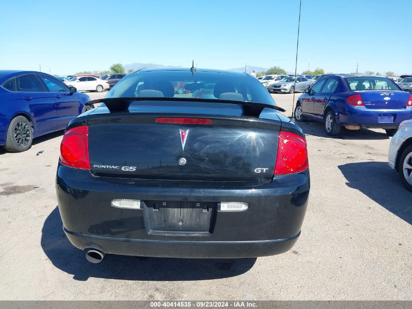 2009 Pontiac G5 Gt VIN: 1G2AT18HX97199742 Lot: 40414535