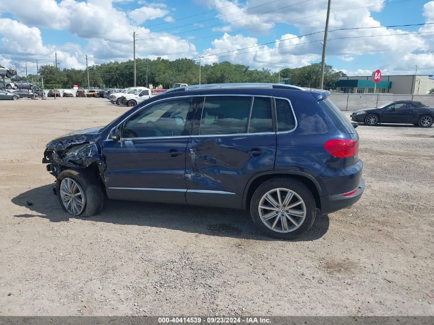 2015 Volkswagen Tiguan Sel VIN: WVGAV7AX8FW562028 Lot: 40414539