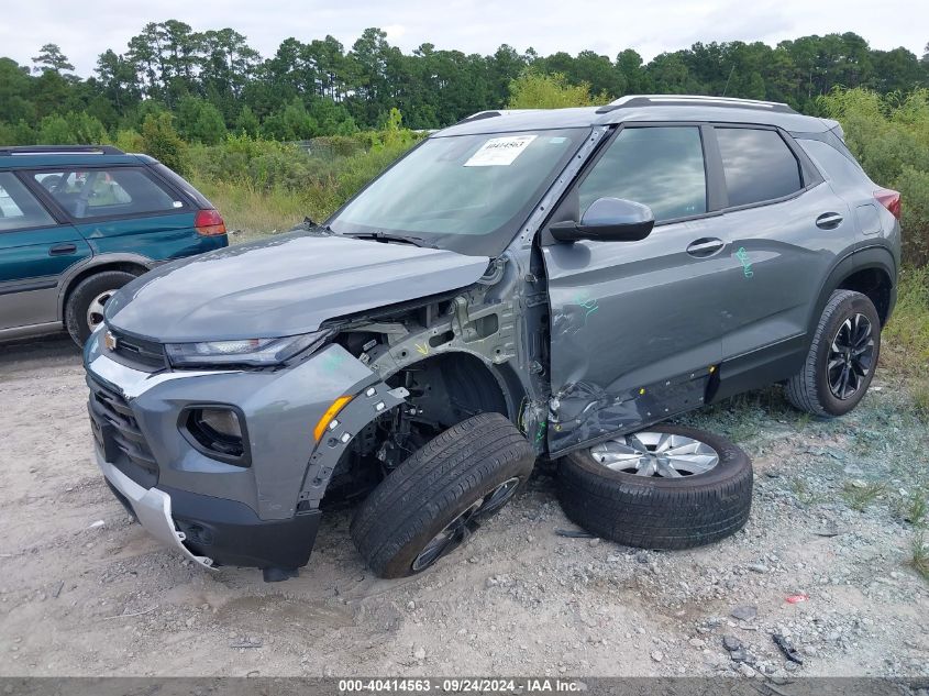 2022 Chevrolet Trailblazer Fwd Lt VIN: KL79MPS29NB095363 Lot: 40414563