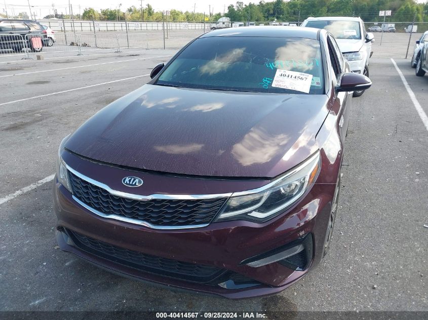 2019 Kia Optima Lx VIN: 5XXGT4L36KG348454 Lot: 40414567