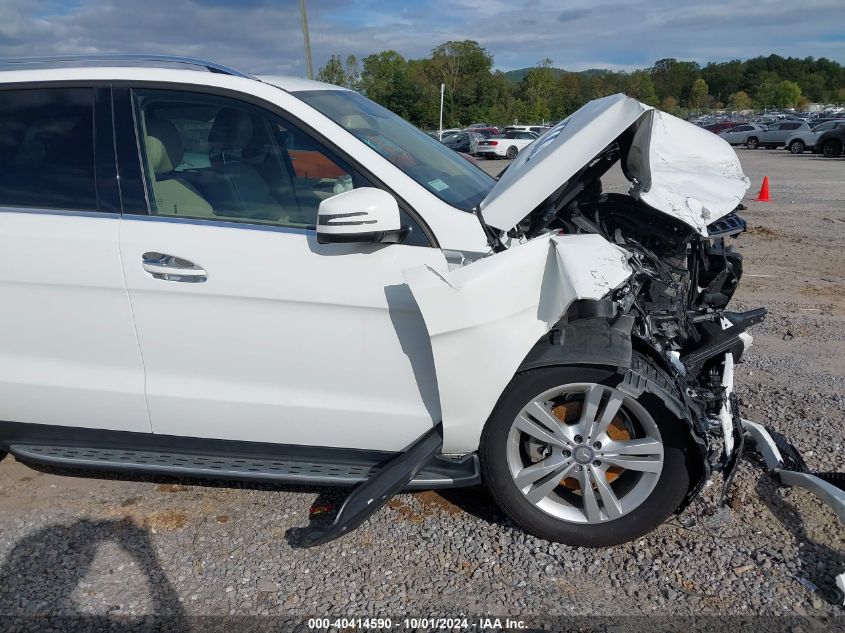 4JGDA5HB3FA521374 2015 Mercedes-Benz Ml 350 4Matic