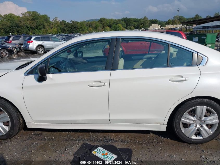 2016 Subaru Legacy 2.5I VIN: 4S3BNBA66G3002305 Lot: 40414602