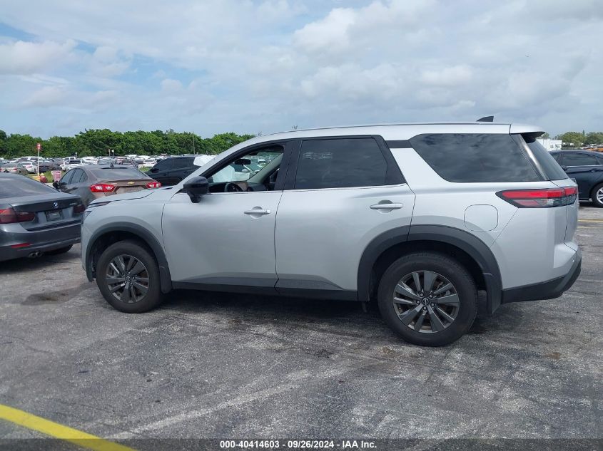 2024 Nissan Pathfinder S Fwd VIN: 5N1DR3AA6RC206205 Lot: 40414603