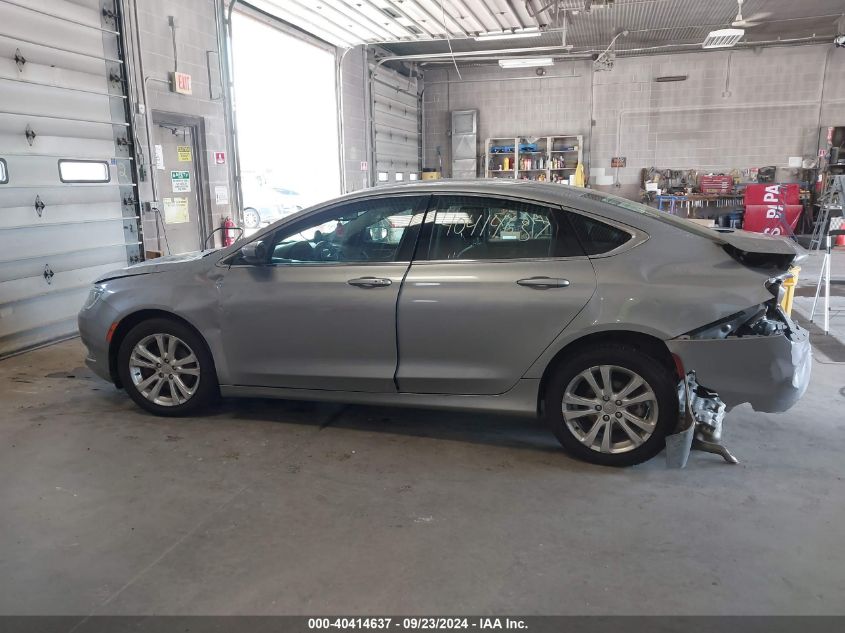 2016 Chrysler 200 Limited VIN: 1C3CCCAB2GN116307 Lot: 40414637