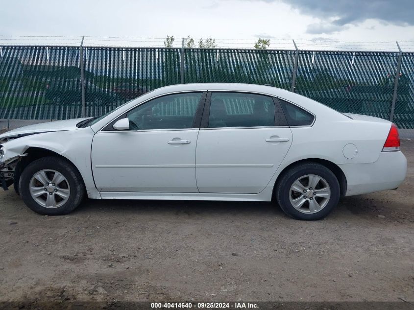 2016 Chevrolet Impala Limited Ls VIN: 2G1WA5E38G1176048 Lot: 40414640