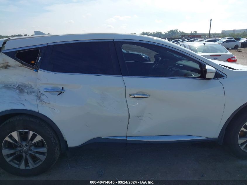 2018 Nissan Murano S VIN: 5N1AZ2MG9JN163968 Lot: 40414645