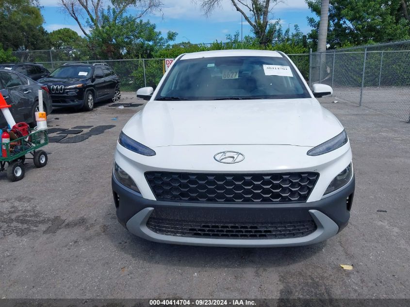 2022 Hyundai Kona Se VIN: KM8K22AB9NU763273 Lot: 40414704