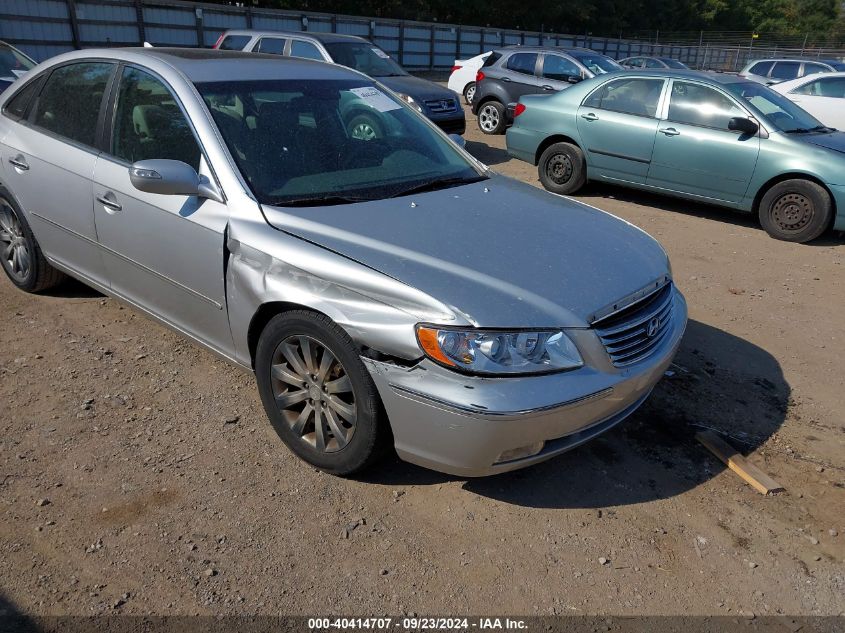 KMHFC46F99A370922 2009 Hyundai Azera Limited