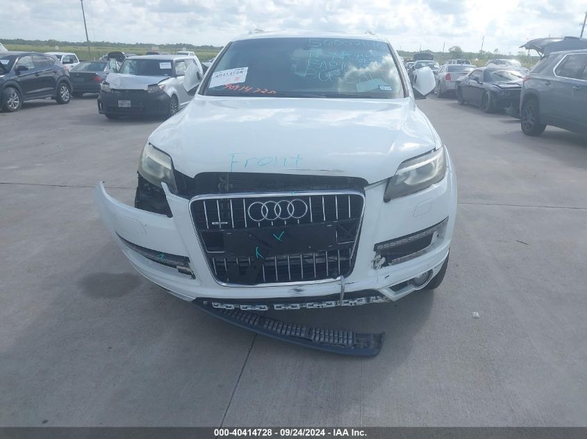 2015 Audi Q7 Premium Plus VIN: WA1LGAFE8FD001474 Lot: 40414728