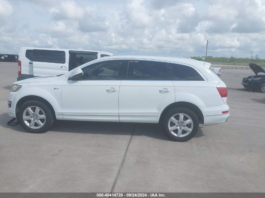 2015 Audi Q7 Premium Plus VIN: WA1LGAFE8FD001474 Lot: 40414728