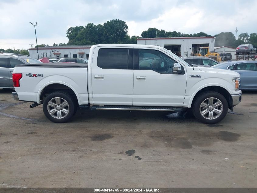 2018 Ford F-150 Lariat VIN: 1FTEW1EGXJFA86660 Lot: 40414745